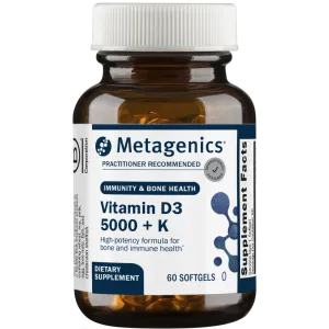 Vitamin D3 5000   K 60 Softgels by Metagenics