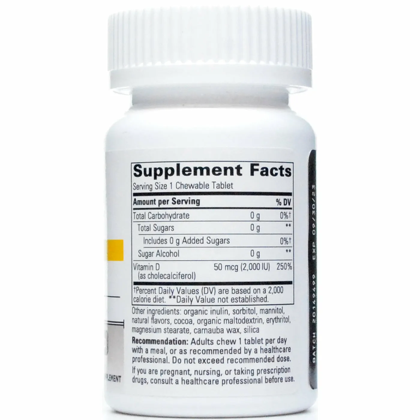 Vitamin D3 Chocolate 2000 IU 120 chew by Integrative Therapeutics