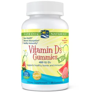 Vitamin D3 Gummies Kids 400 IU by Nordic Naturals
