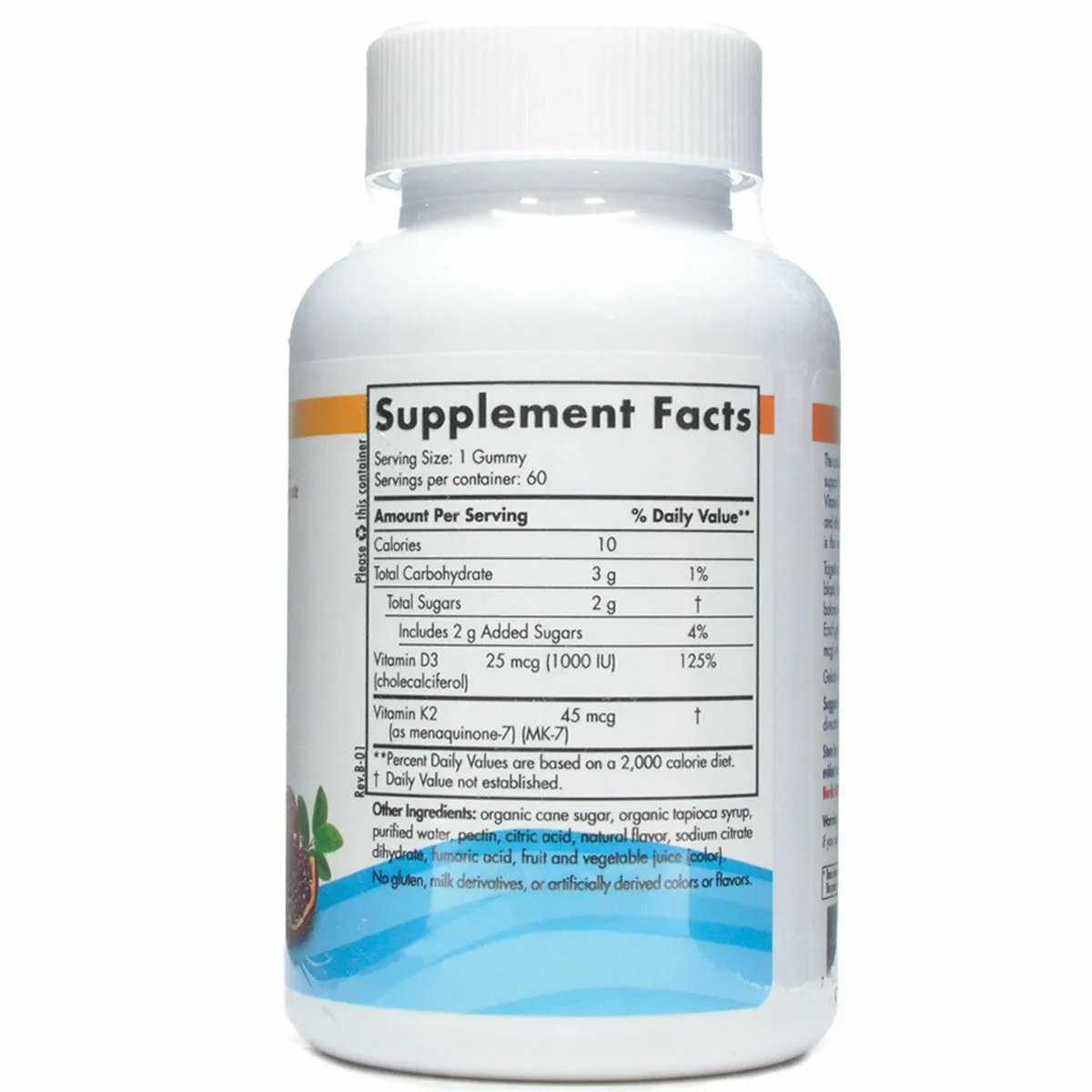 Vitamin D3   K2 60 Gummies By Nordic Naturals