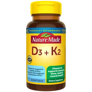 Vitamin D3   K2 Softgels