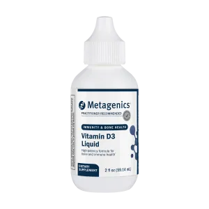 Vitamin D3 Liquid Mint 2 oz by Metagenics