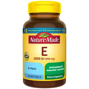 Vitamin E 1000 IU (450 mg) dl-Alpha Softgels