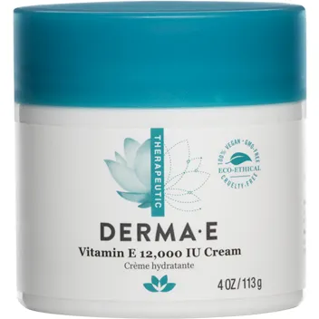 Vitamin E 12.000 IU Cream 4 oz by Derma E Natural Bodycare