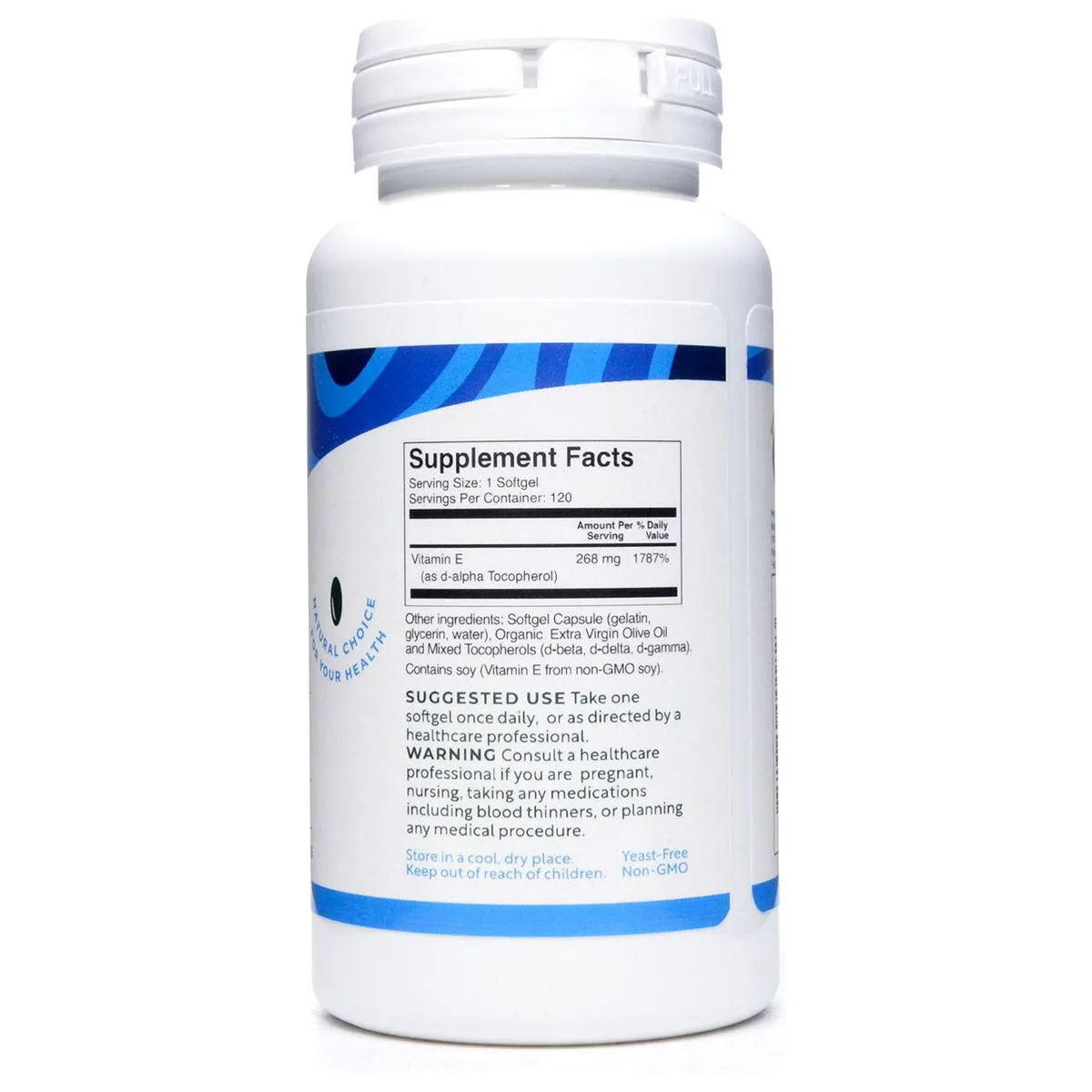 Vitamin E 400 IU 120 softgels by BioActive Nutrients