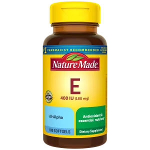 Vitamin E 400 IU (180 mg) dl-Alpha Softgels