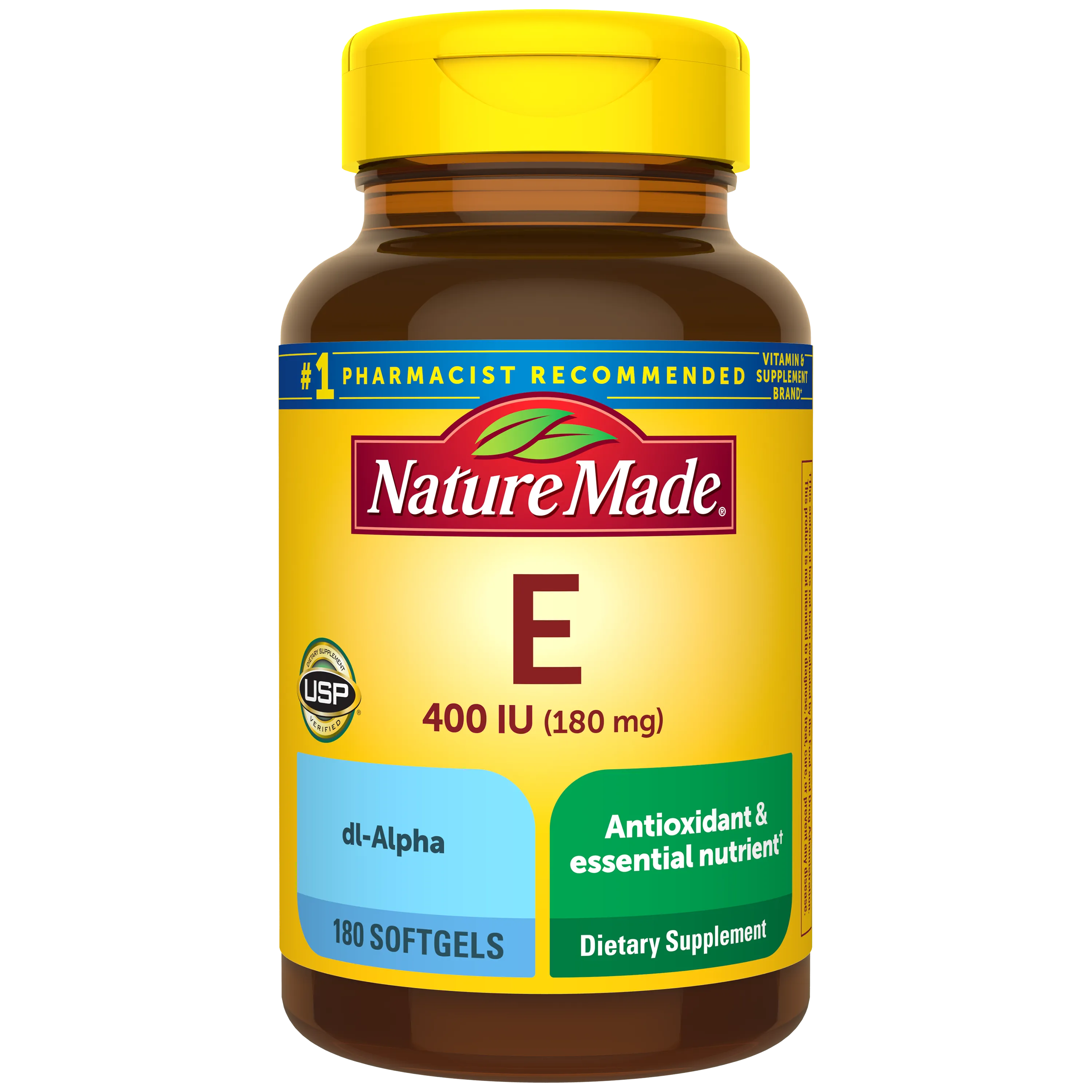 Vitamin E 400 IU (180 mg) dl-Alpha Softgels