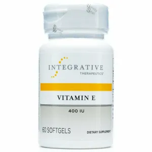Vitamin E 400 IU 60 softgels by Integrative Therapeutics