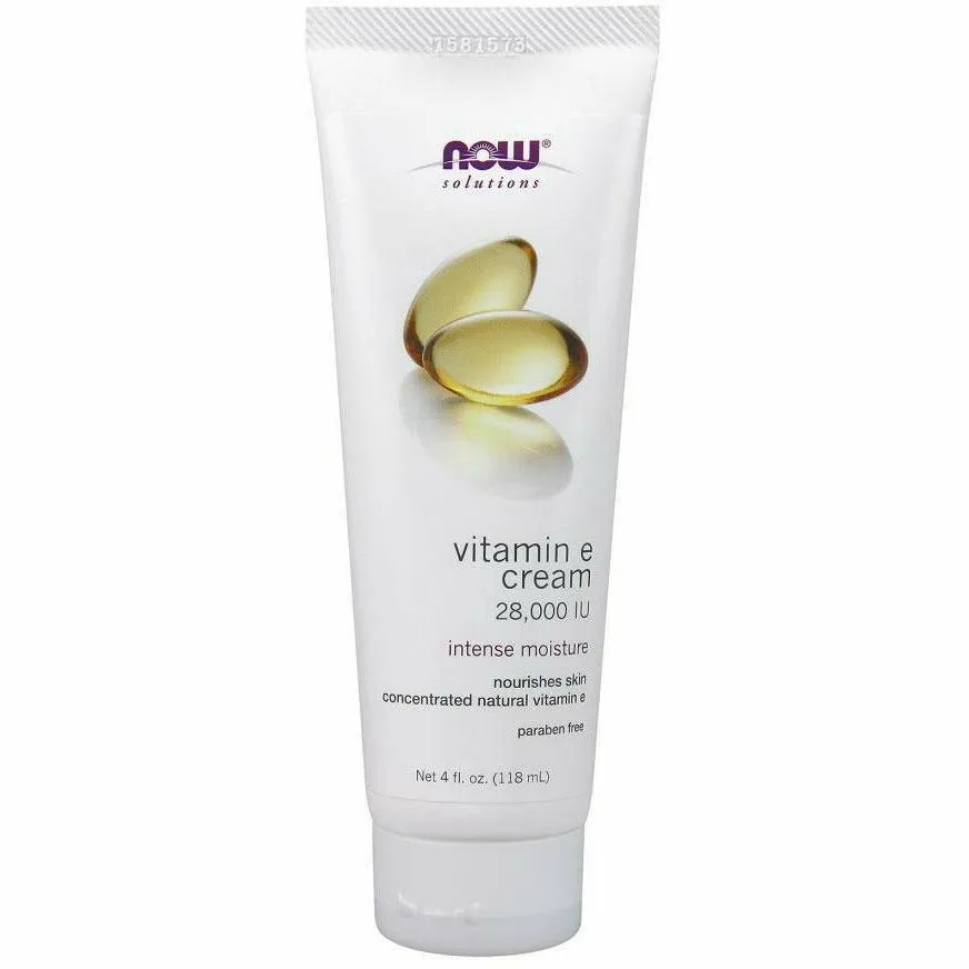 Vitamin E Cream 28.000 IU 4 fl oz by NOW