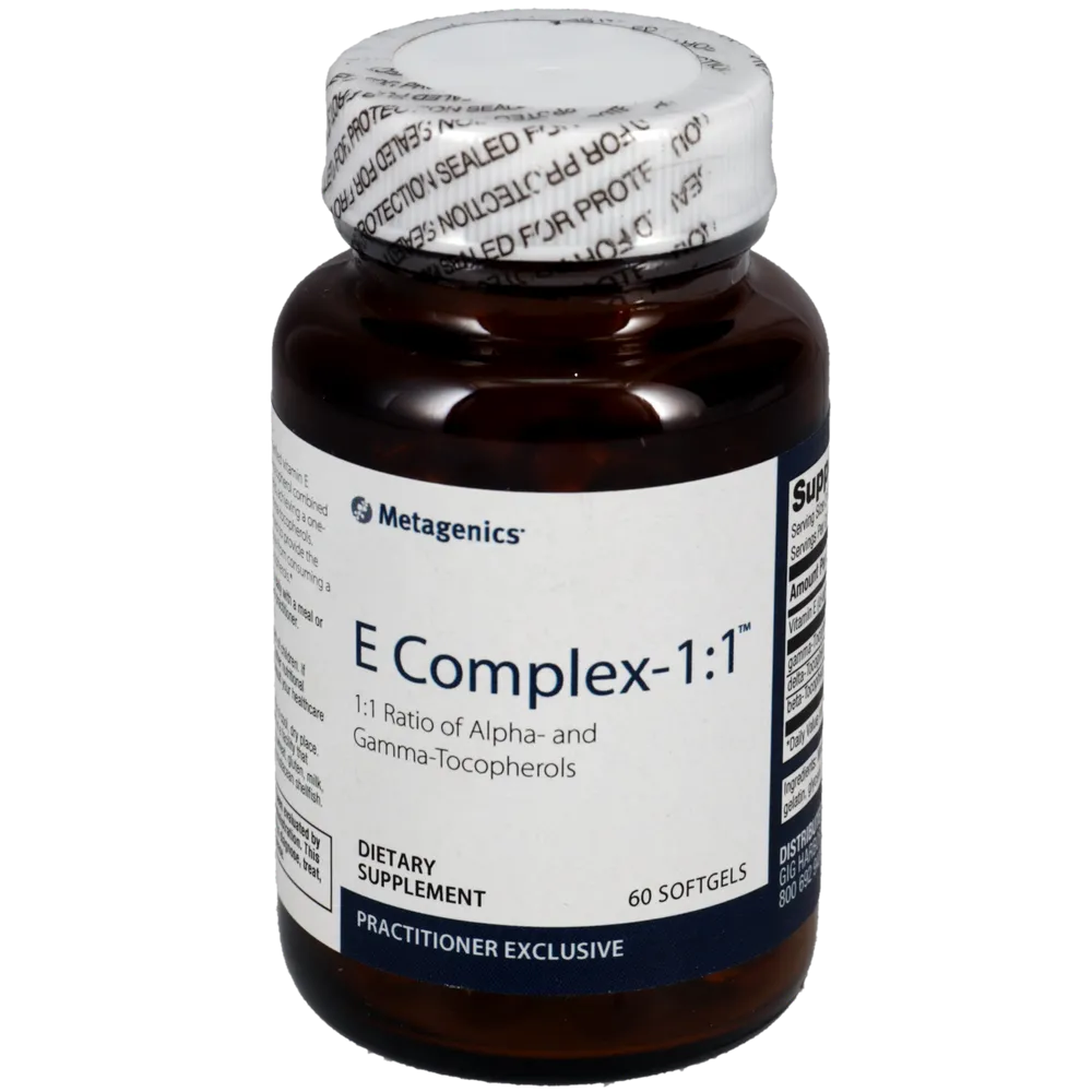 Vitamin E Mixed Tocopherols 60 Softgels by Metagenics