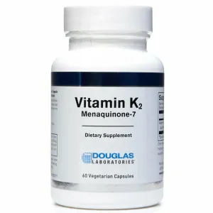 Vitamin K2 with Menaquinone-7 60 vcaps by Douglas Labs