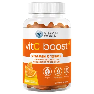 VitC Boost Vitamin C Gummies 120 count by Vitamin World
