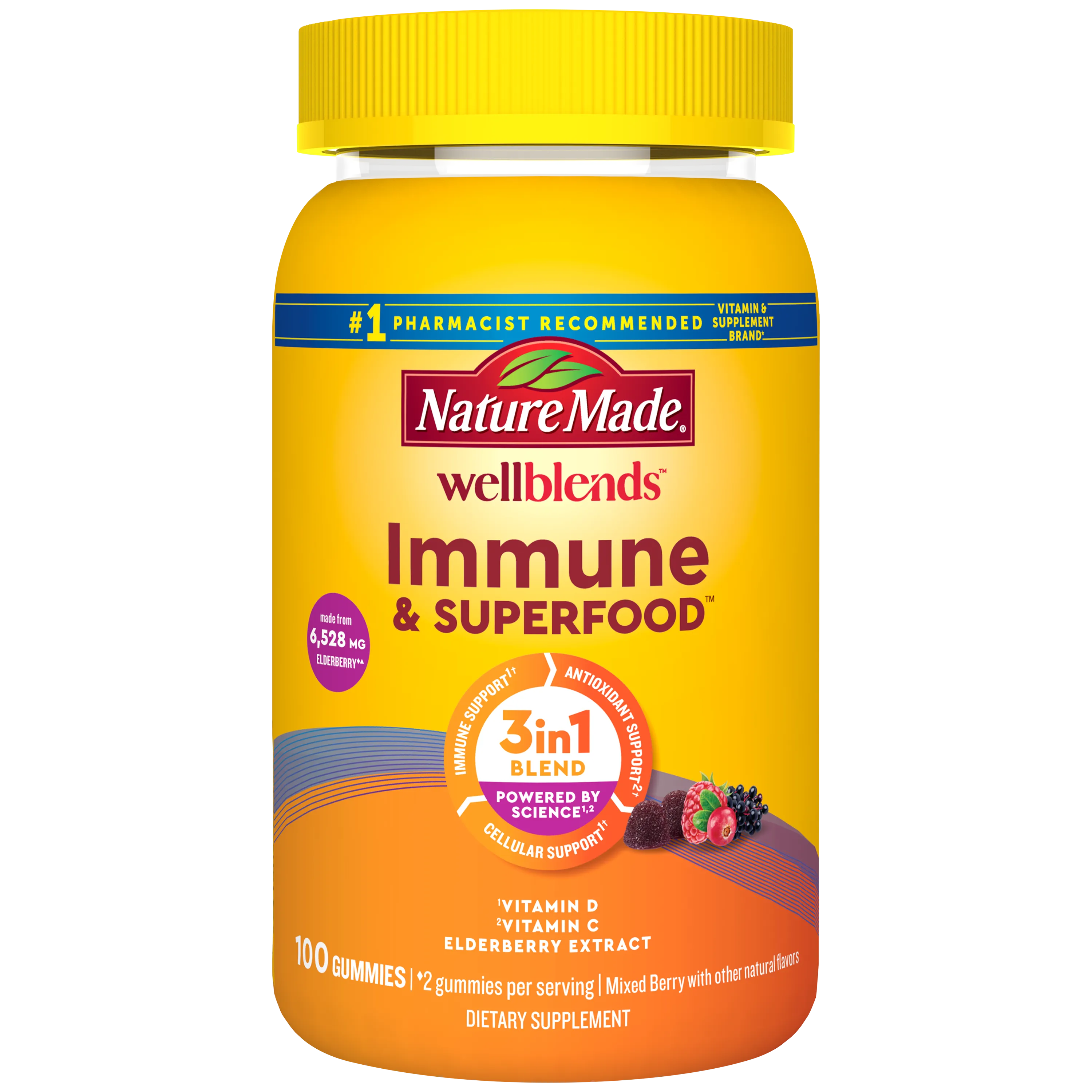 Wellblends Immune & Superfood Gummies
