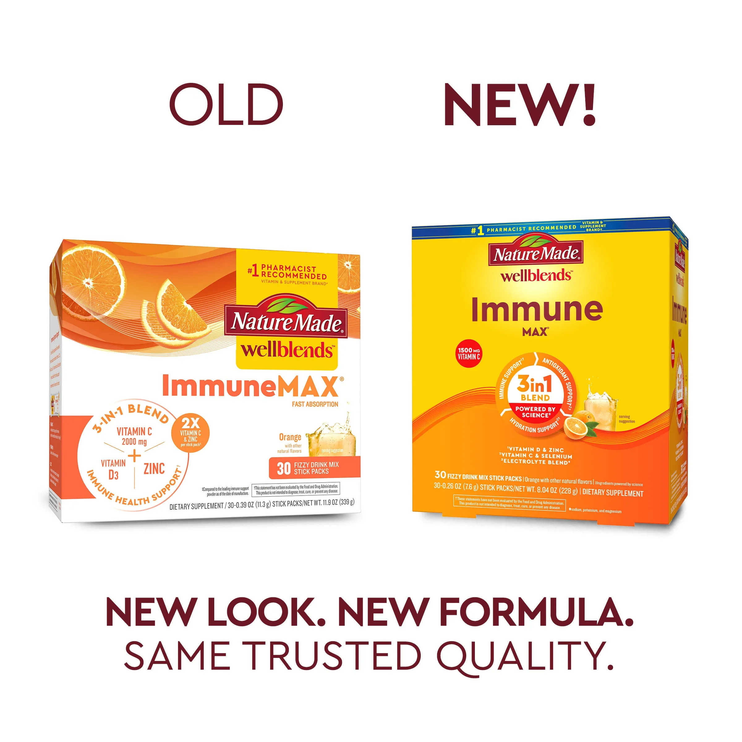 Wellblends Immune MAX Fizzy Drink Mix