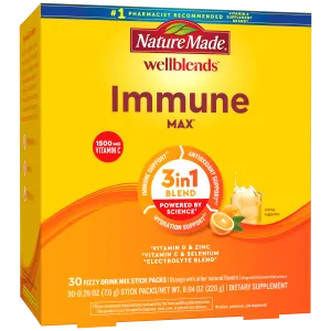 Wellblends Immune MAX Fizzy Drink Mix