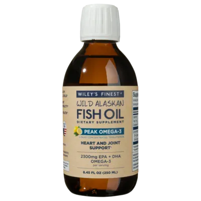 Wild Alaskan Peak Omega-3 Liquid by Wiley's Finest