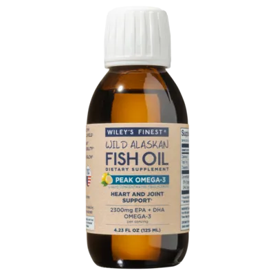 Wild Alaskan Peak Omega-3 Liquid by Wiley's Finest