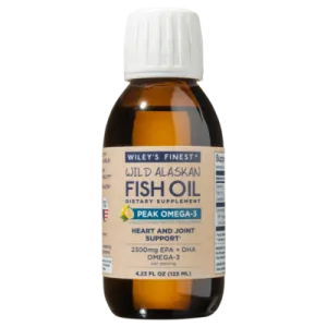 Wild Alaskan Peak Omega-3 Liquid by Wiley's Finest