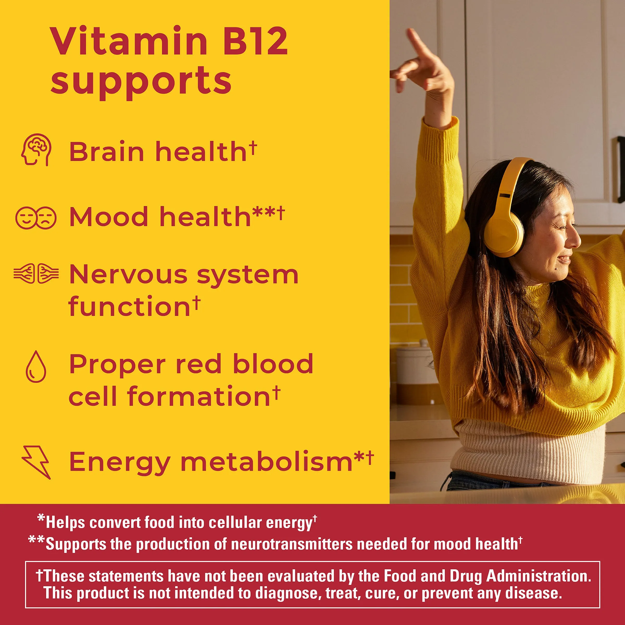 Zero Sugar Energy B12 Gummies 1000 Mcg Per Serving