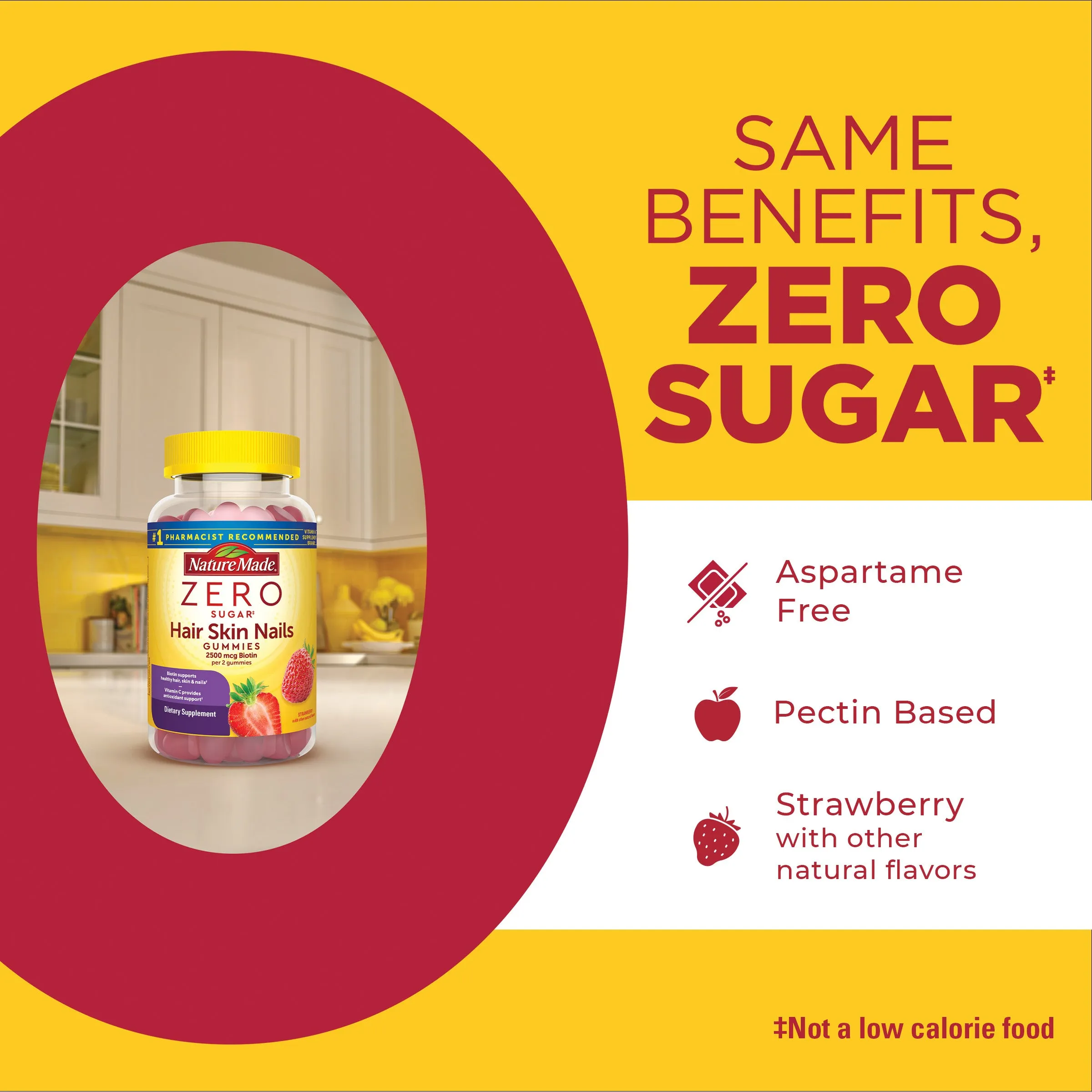 Zero Sugar Hair Skin Nails Gummies