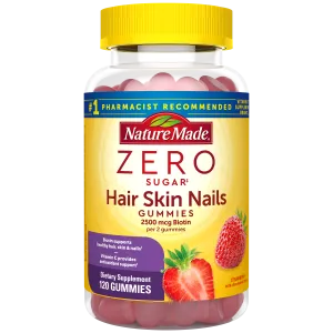 Zero Sugar Hair Skin Nails Gummies