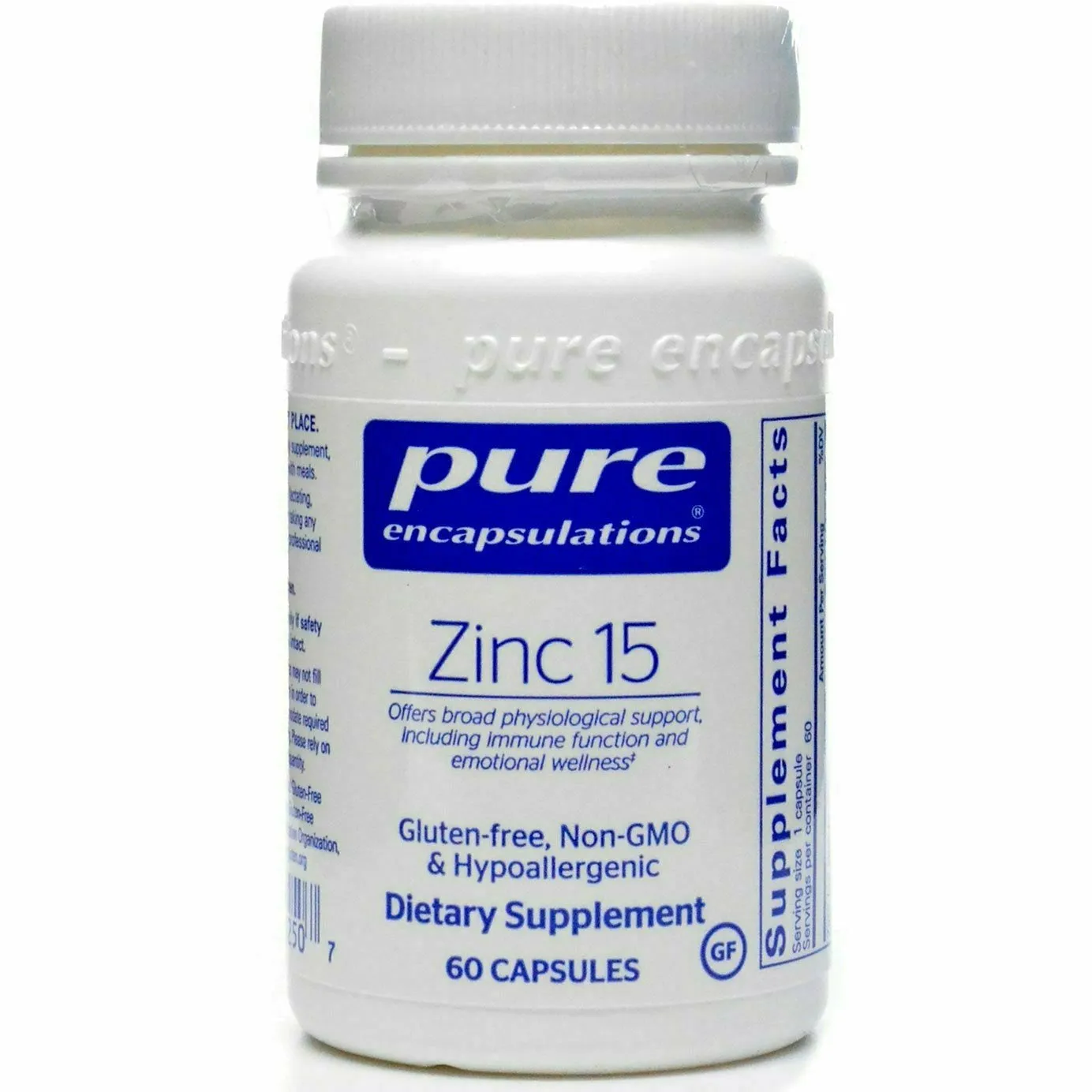Zinc 15 by Pure Encapsulations