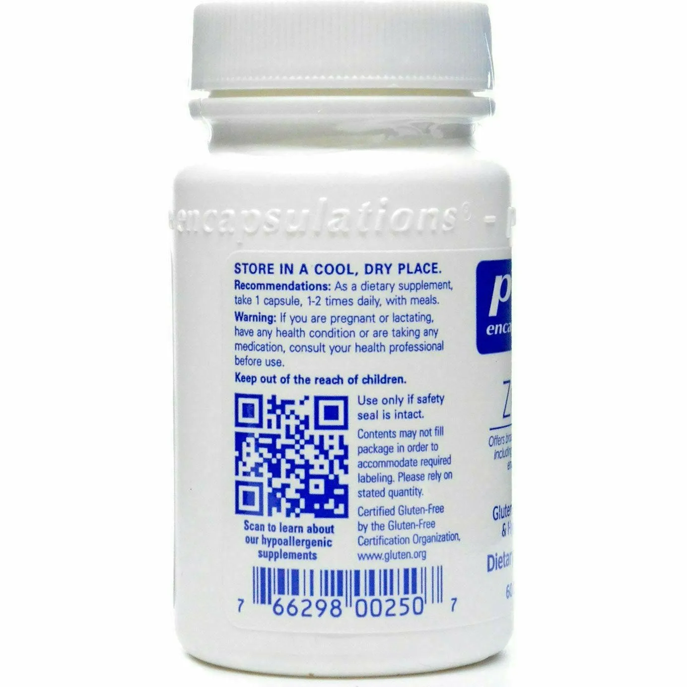 Zinc 15 by Pure Encapsulations