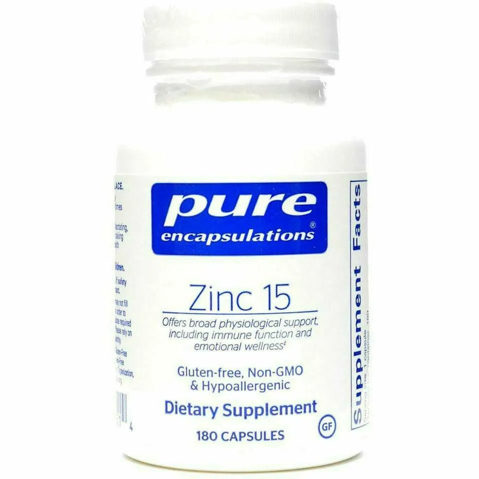 Zinc 15 by Pure Encapsulations
