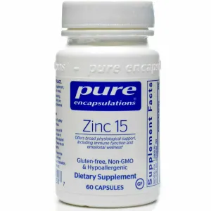 Zinc 15 by Pure Encapsulations