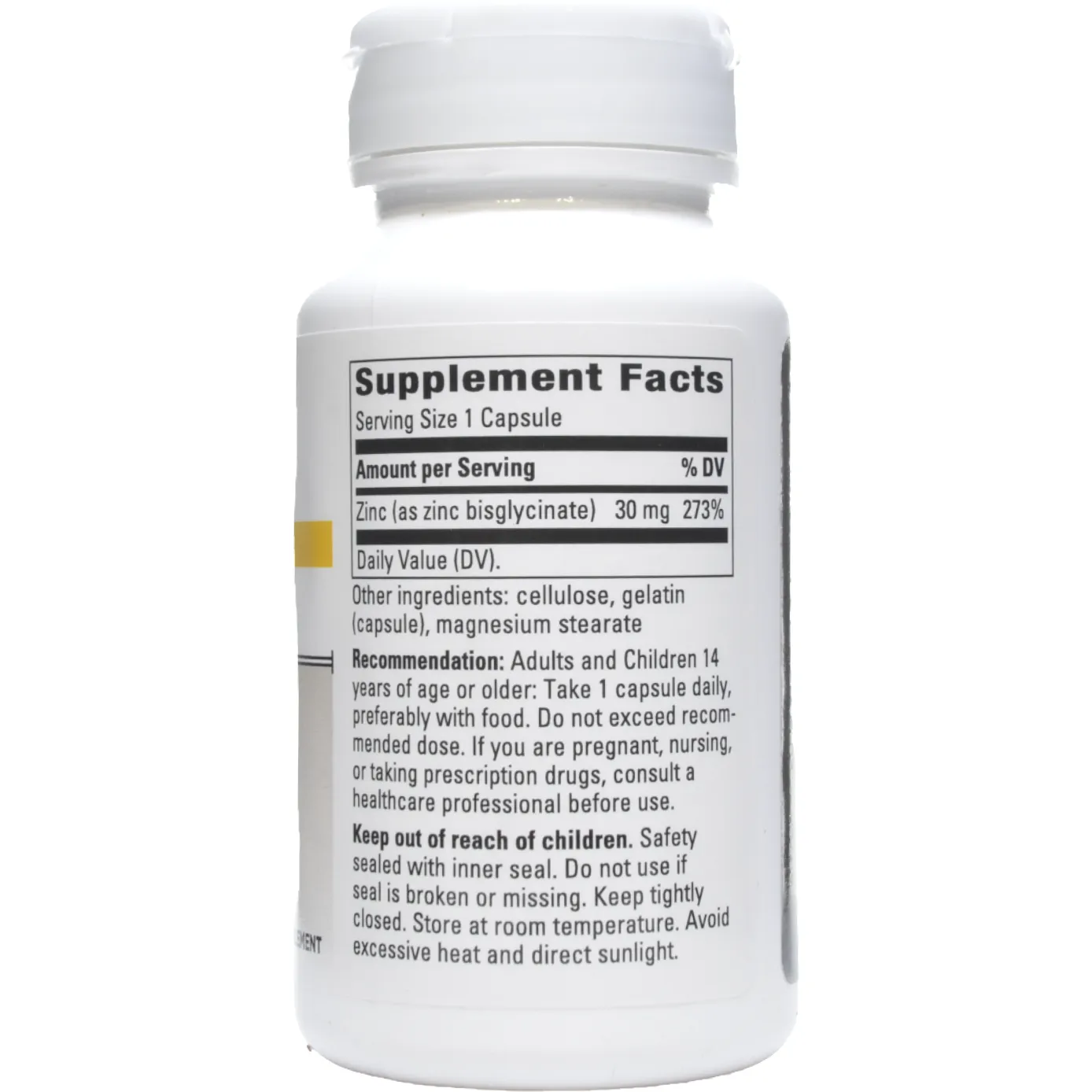 Zinc Chelate 30 mg 100 caps by Integrative Therapeutics