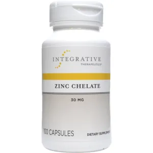 Zinc Chelate 30 mg 100 caps by Integrative Therapeutics