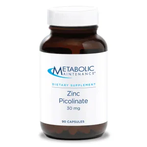 Zinc Picolinate 30 mg 90 caps by Metabolic Maintenance