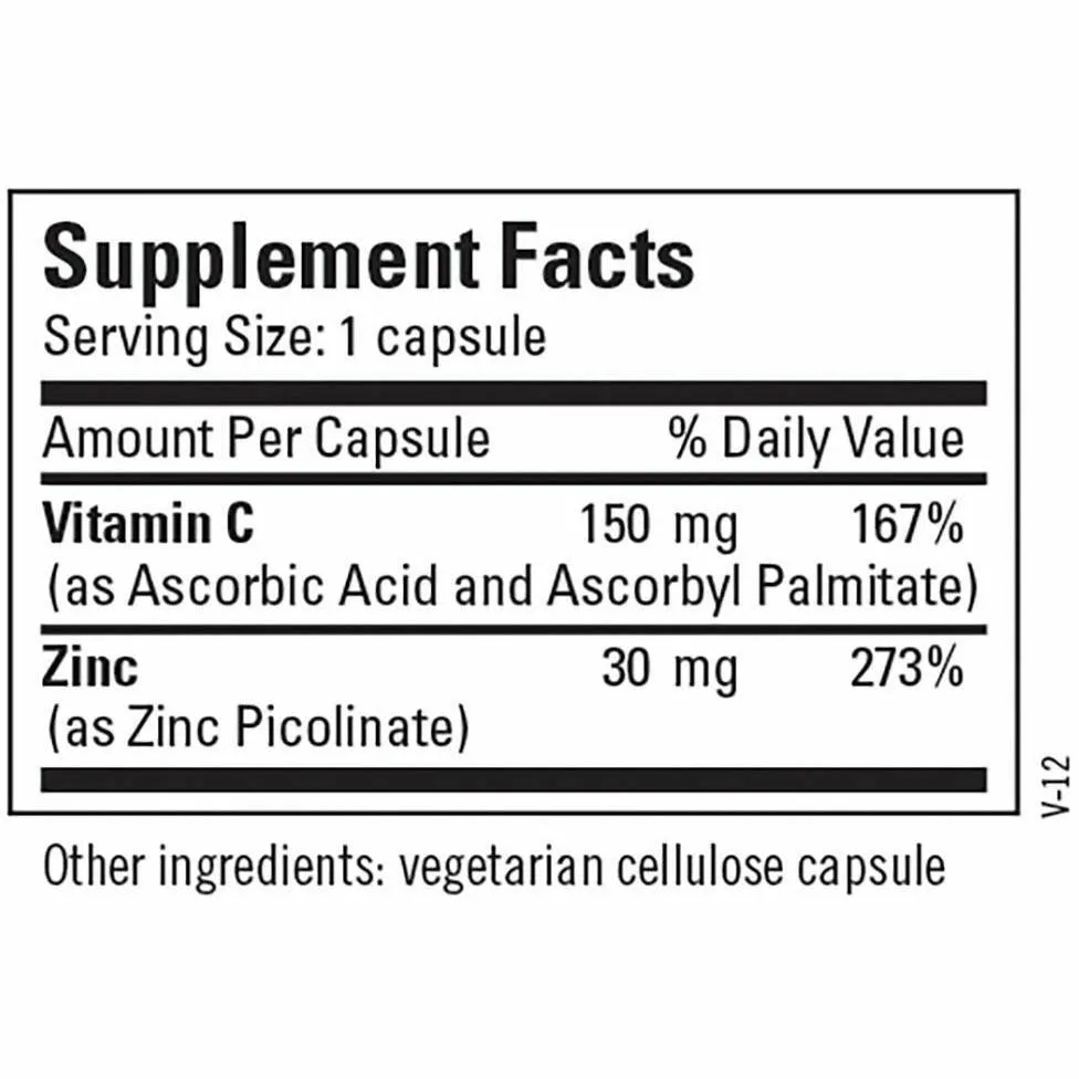 Zinc Picolinate 30 mg 90 caps by Metabolic Maintenance