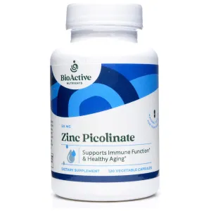 Zinc Picolinate 50 mg 120 caps by BioActive Nutrients