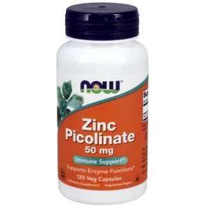 Zinc Picolinate 50 mg 120 caps by NOW